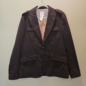 Diesel Men's Military Style Jacket  Size Large